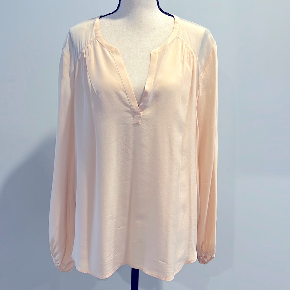 Light and airy, silk blouse tunic.